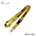 Kundenspezifisches Polyester-Lanyard mit Drucklogo